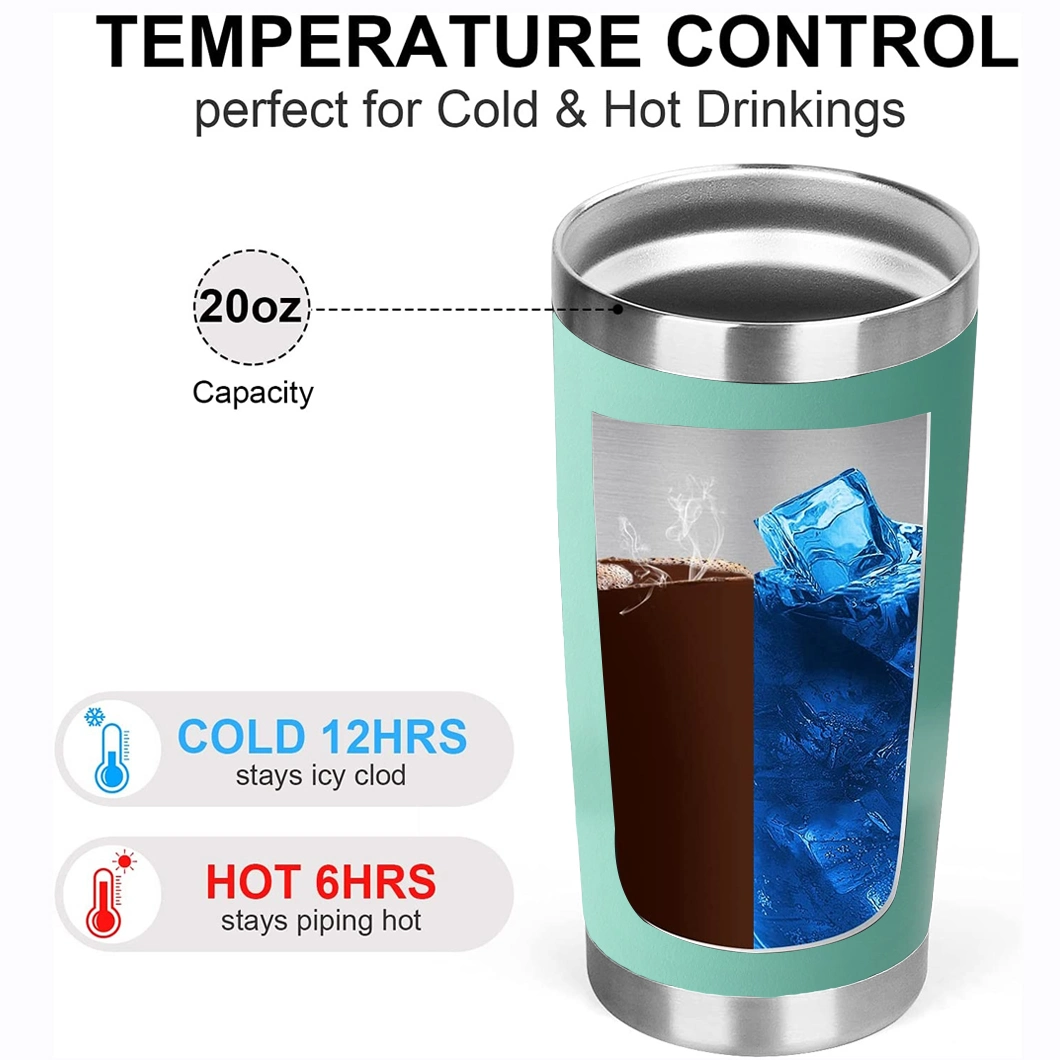 Hot Cold Portable Double Wall Thermal Beer Water Yetys Cup Vacuum Insulated Stainless Steel Coffee Mug Travel Tumbler 20oz
